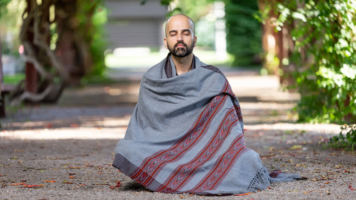 chal de meditación