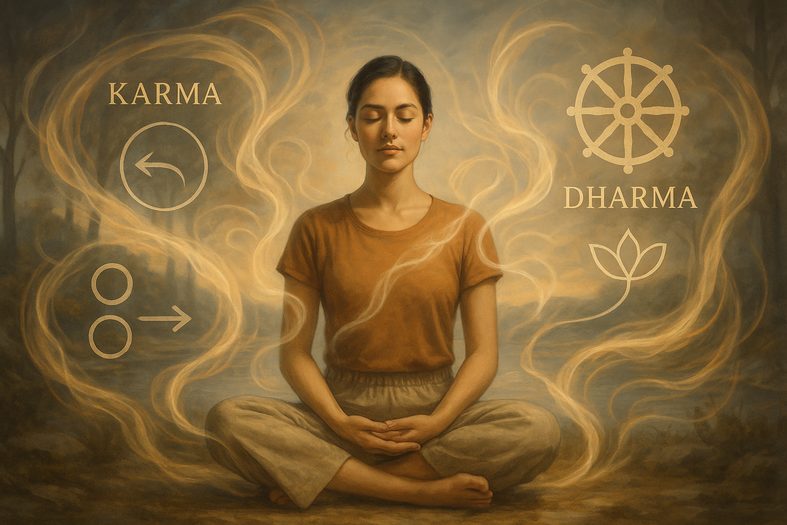 Meditación karma dharma