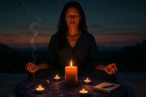 Meditación rituales de manifestación