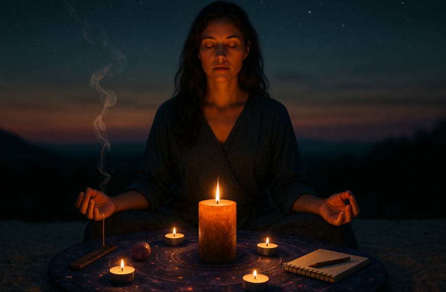 Meditación rituales de manifestación