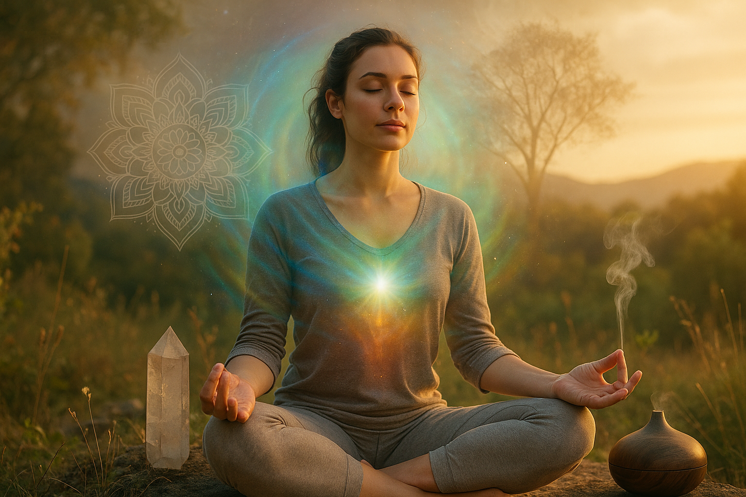 Meditación sanación holística