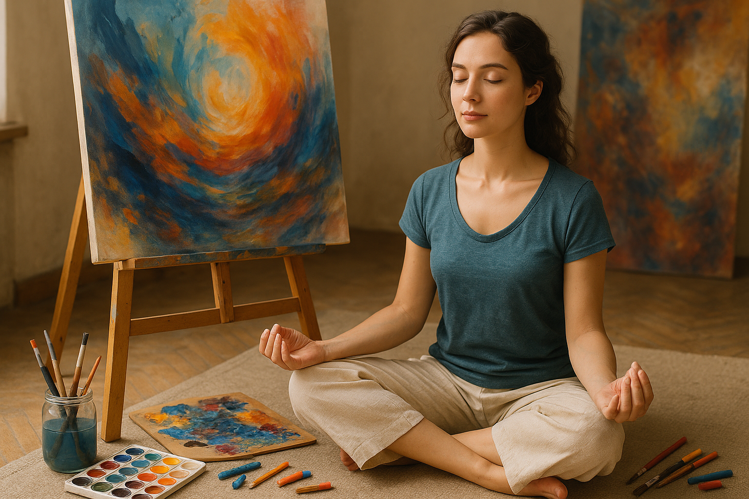 Meditación arte terapia