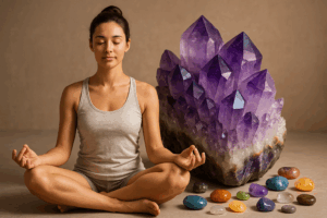 Meditación cristales
