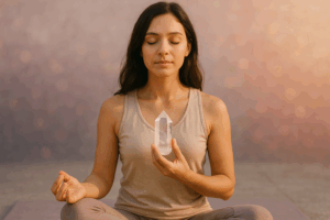 Meditación y cuarzo: Conecta con la claridad y la sanación