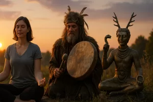 Meditación chamanismo paganismo