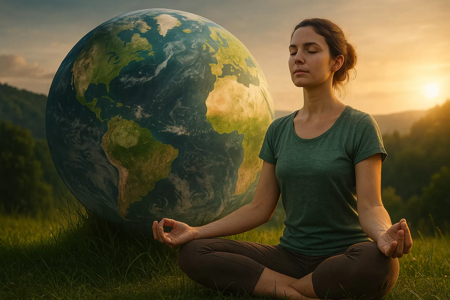 Meditación ecopaganismo