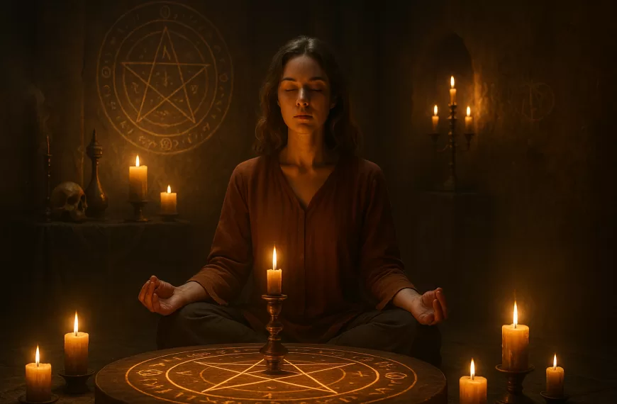 Meditación magia ceremonial